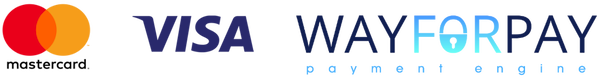 Visa, Mastercard, WayForPay
